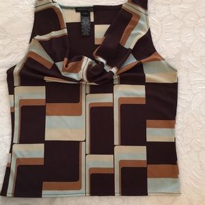 Kenneth Cole Multicolored modern design top